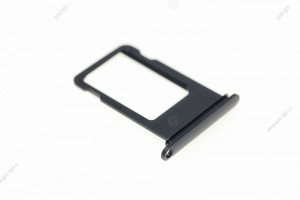 Слот SIM-карты для iPhone 7 Plus черный (без уплотнителя)