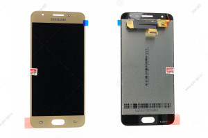 Дисплей для Samsung Galaxy J5 Prime (G570F) без рамки, золото, оригинал