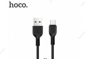 Кабель USB Hoco X20 Flash Type-C, 1м, черный