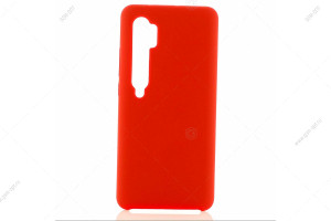 Чехол Silicone Cover для Xiaomi Mi Note 10/ Mi Note 10 Pro (2019) красный