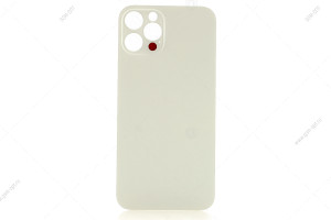 Задняя крышка для iPhone 12 Pro Max белый (серебристый)