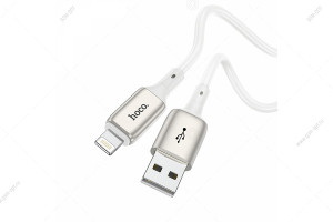 Кабель USB Hoco X66 Howdy, Lightning для Apple 1м, 3А, белый