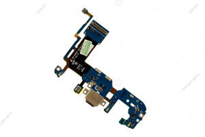 Шлейф для Samsung Galaxy S8+ (G955) с разъемом зарядки (системным) и микрофоном, orig.c