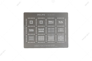 Трафарет Relife для микросхем памяти EMMC/ EMCP/ NAND OT2 (T=0.15mm)