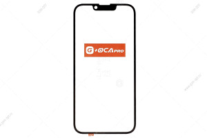 Стекло дисплея для переклейки G+OCA Pro для iPhone 14 черный + OCA
