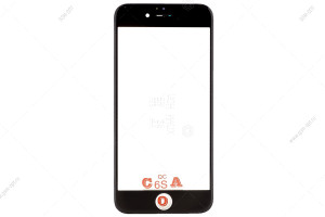 Стекло дисплея для переклейки G+OCA Pro для iPhone 6S черный, в рамке + OCA