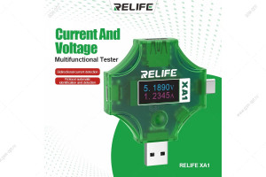 Тестер зарядок Relife XA1, USB + Type-C